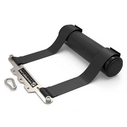 Knurled Rolling Training Handle Arm Wrestling