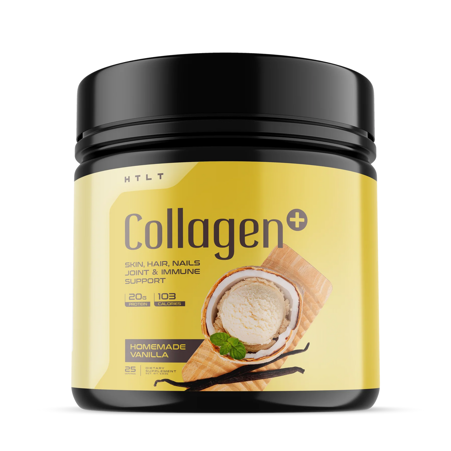 HTLT Collagen Plus Powder Homemade Vanilla