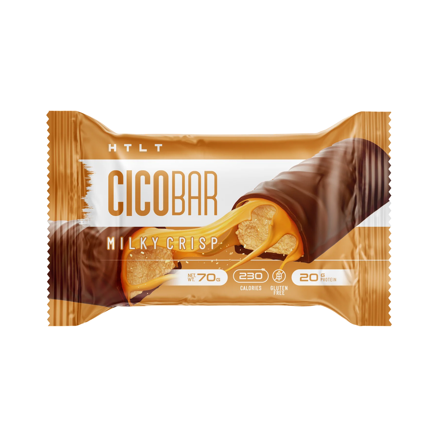 HTLT CicoBar Protein Snack Milky Crisp 12 pack