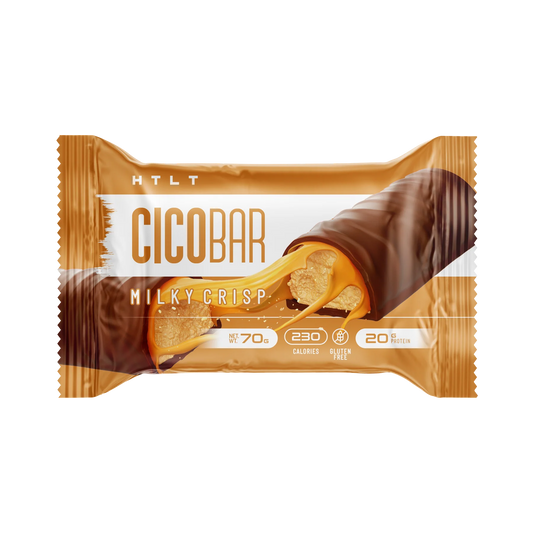 HTLT CicoBar Protein Snack Milky Crisp 12 pack