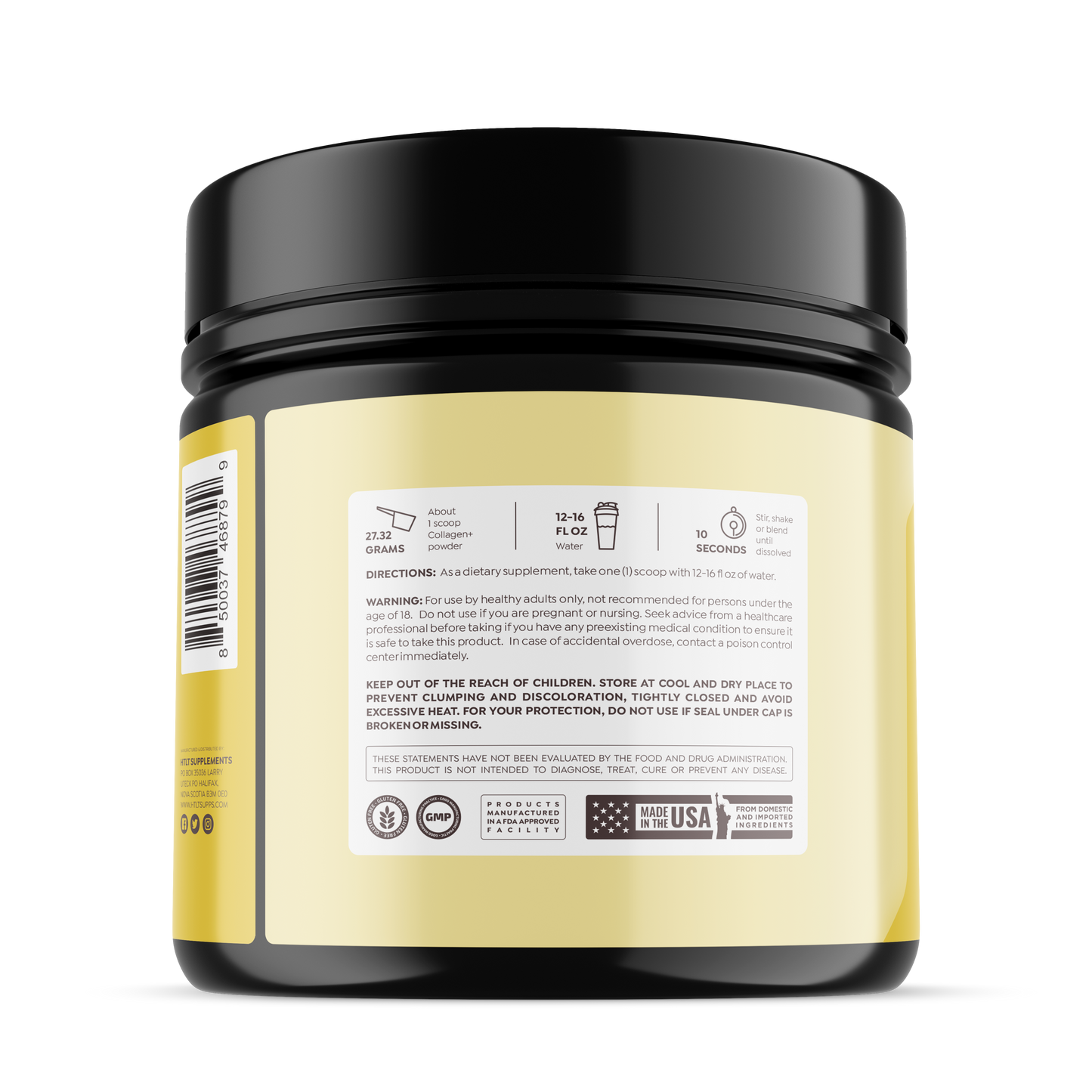 HTLT Collagen Plus Powder Homemade Vanilla