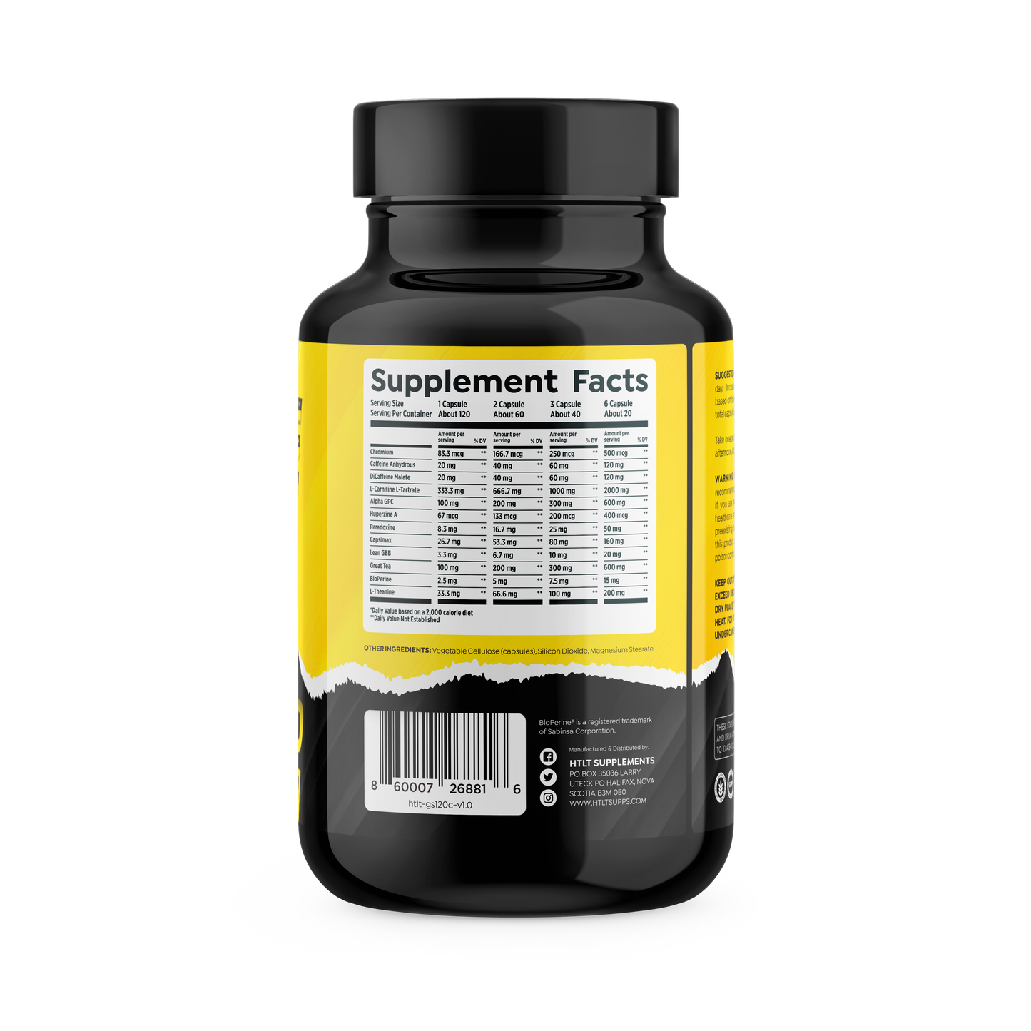 HTLT G-Shred Fat Burner