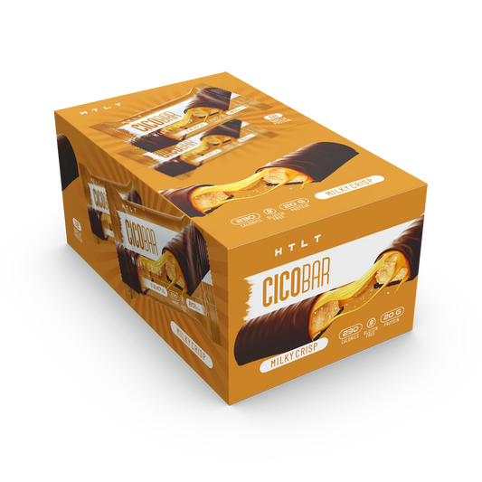HTLT CicoBar Protein Snack Milky Crisp 12 pack