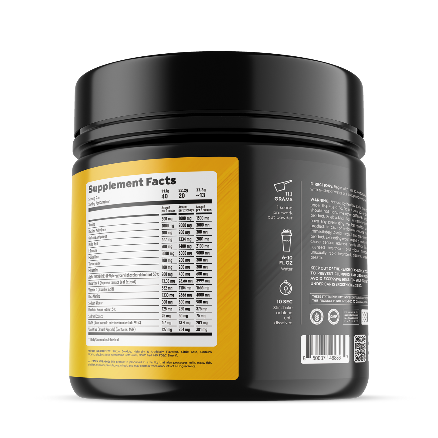 HTLT Pre-Workout 3.0 Orange Creamsicle