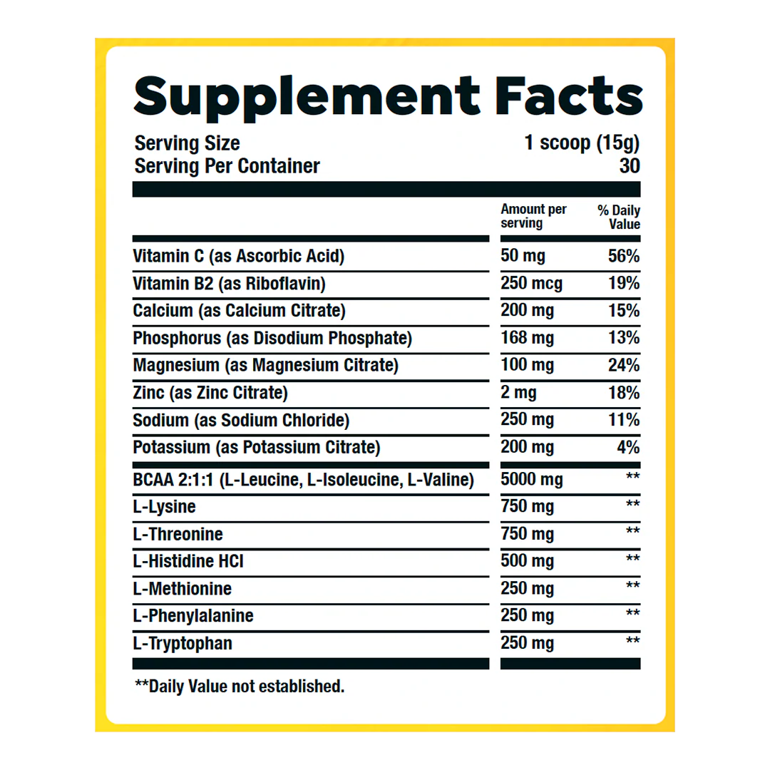 HTLT Perilyte BCAA + Electrolytes Pina Colada